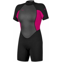 Womens Reactor2 2mm Back Zip Shorty Fato De Mergulho